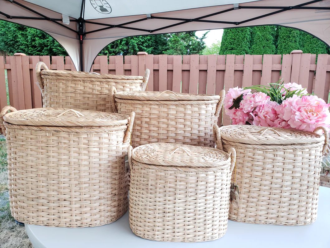 'Royal Line' Durable Weave Basketry