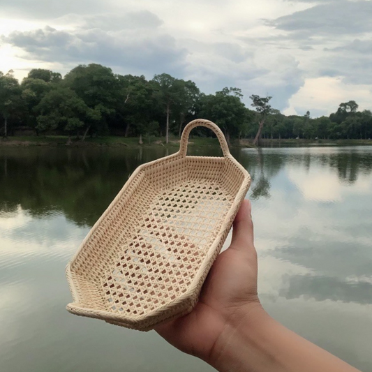 Petite Rectangle Tray with Handles 1-11RCH