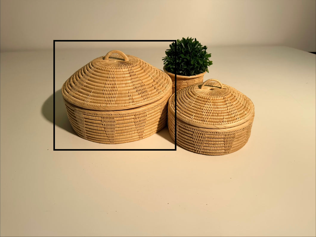 Tortilla Shape Basket 1-12