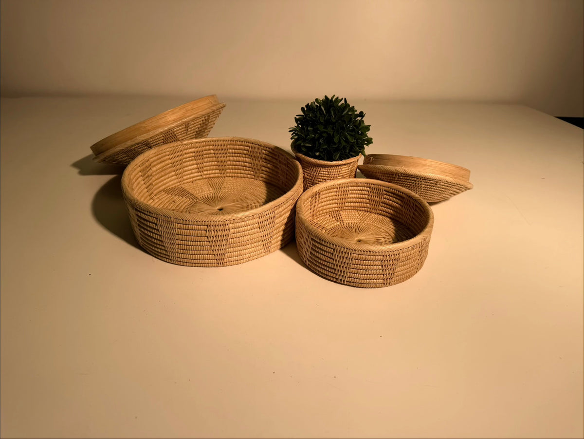 Tortilla Shape Basket 1-12