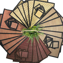 Natural Brown Tones Placemat and Coasters - 4 sets (6 mats plus coasters per set) BOC Select Assortment