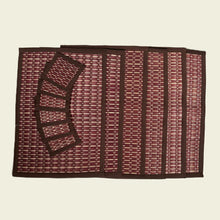 Natural Brown Tones Placemat and Coasters - 4 sets (6 mats plus coasters per set) BOC Select Assortment