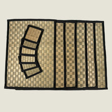 Natural Brown Tones Placemat and Coasters - 4 sets (6 mats plus coasters per set) BOC Select Assortment