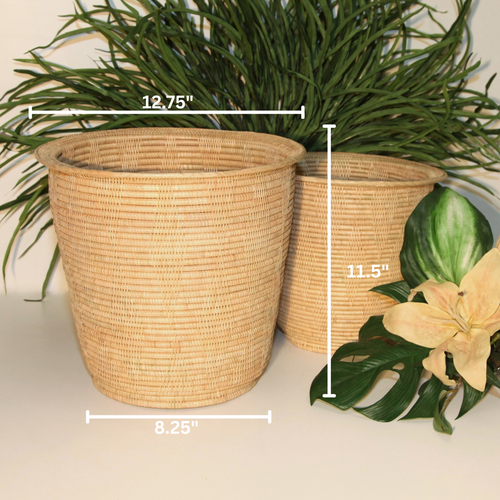 Executive Paper Basket Solid Weave  Large 14