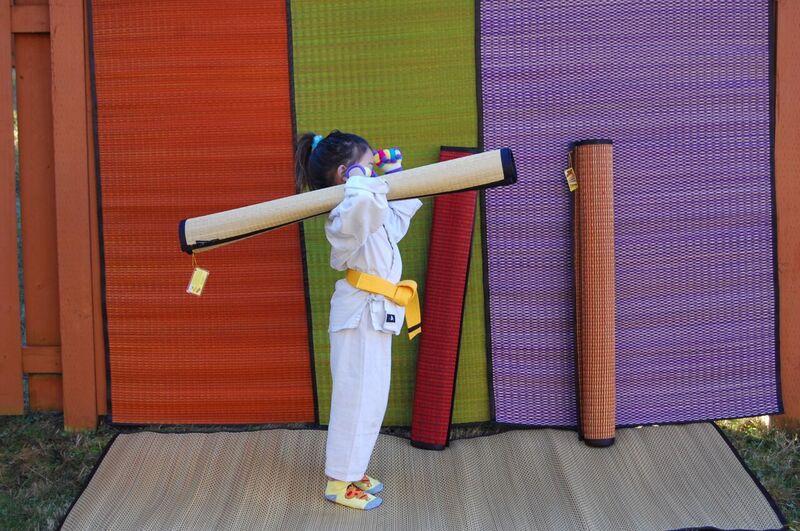 Multi Use Hand Woven Natural Tatami Style Mat - High Quality!