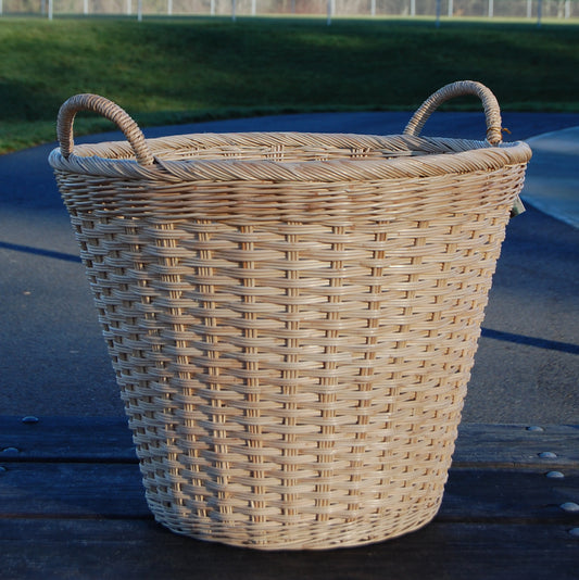 8-2RD Multi-Use Round Laundry Basket with Handles - Large - 10 Pack