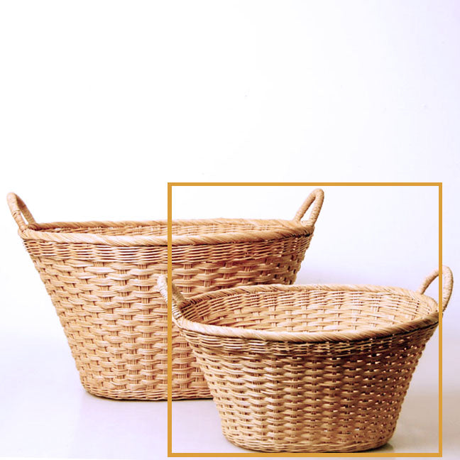 8-2OMini Multi-Use Oval Laundry Basket with Handles - Mini - 10 Pack