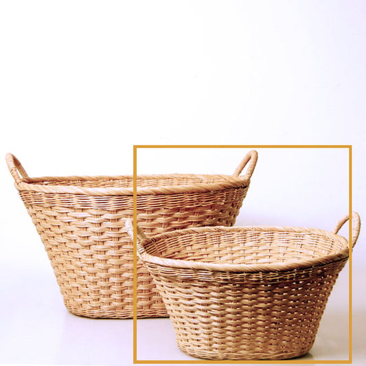 8-2OMini Multi-Use Oval Laundry Basket with Handles - Mini - 10 Pack
