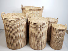 8-6TS5 "Elephant Sets" Tall Set of 5 Narrow Round Basket *OUT OF STOCK*